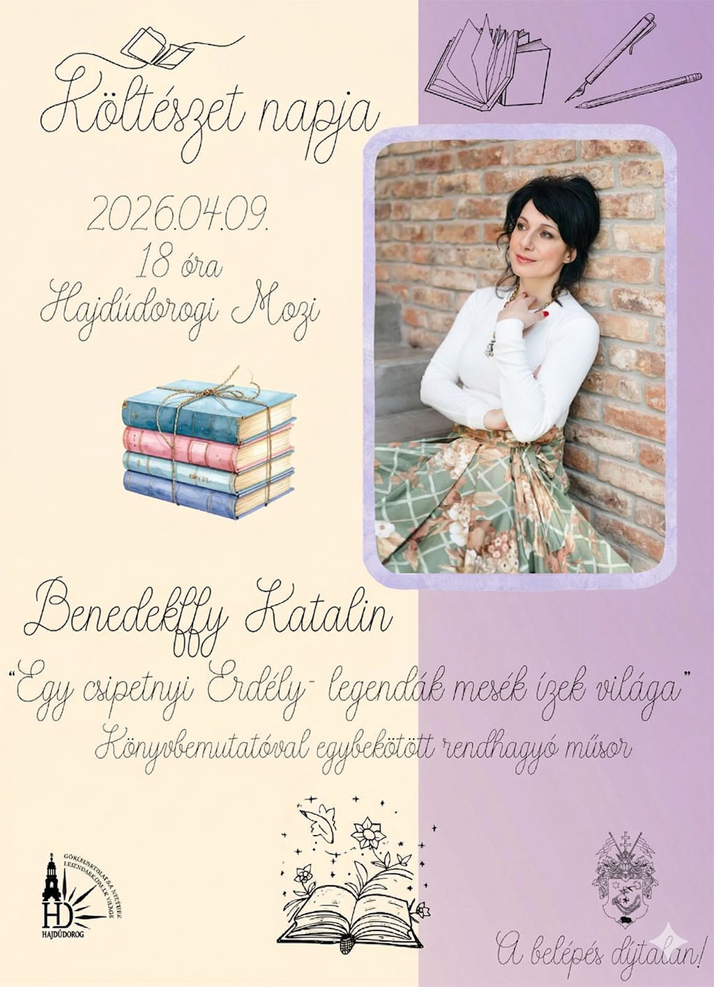 Benedekffy Katalin - könyvbemutató Hajdúdorogon - 2026.04.09.
